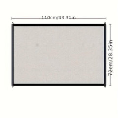 Pet Gate Safety Fence Mesh Isolation No Drilling