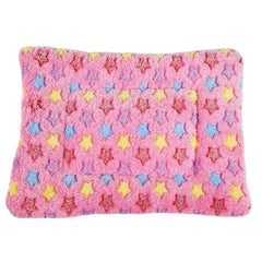 Soft Flannel Pet Cushion Mat for Cozy Sleeping