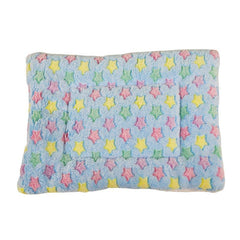 Soft Flannel Pet Cushion Mat for Cozy Sleeping