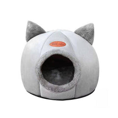 Soft Cozy Cat Cave Bed Removable Winter Warm for Kittens and Pets