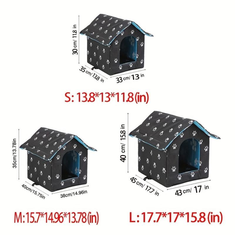Waterproof Outdoor Cat and Dog Shelter Tent