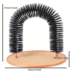 Cat Arch Groomer & Massager for Self-Pampering