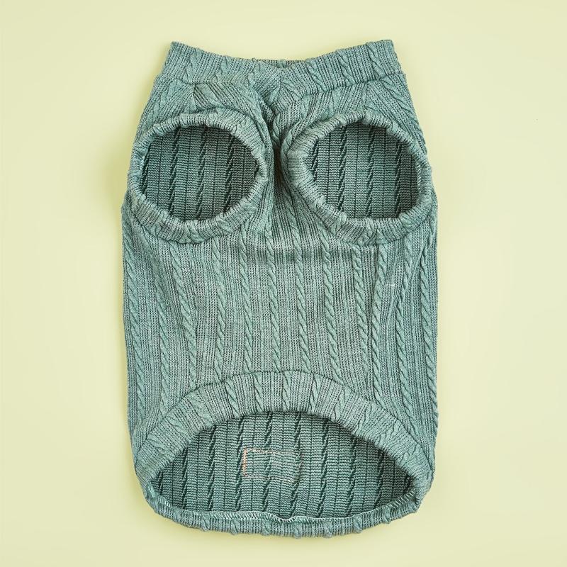 Warm Knitted Pet Clothes for Dog & Cat - Winter Pet Apparel
