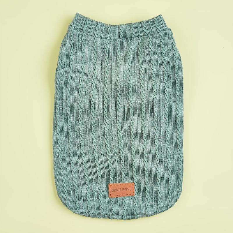 Warm Knitted Pet Clothes for Dog & Cat - Winter Pet Apparel