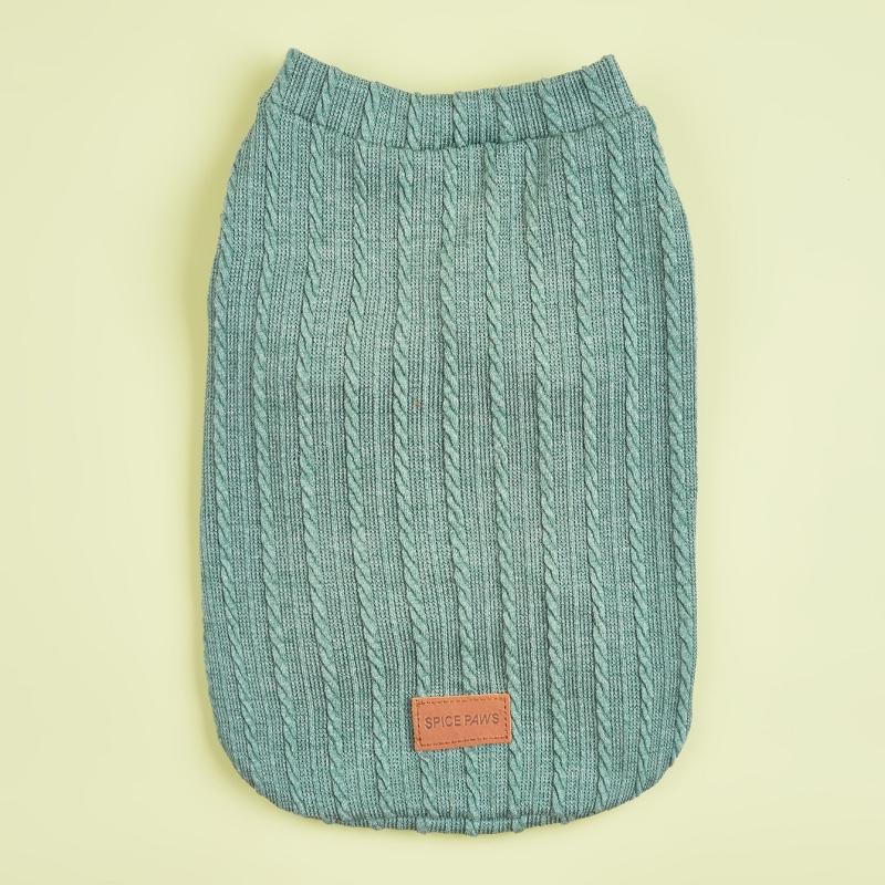 Warm Knitted Pet Clothes for Dog & Cat - Winter Pet Apparel