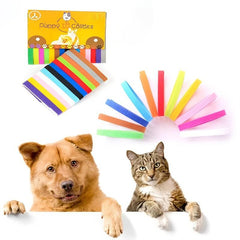 Colorful Adjustable ID Collars for Pets