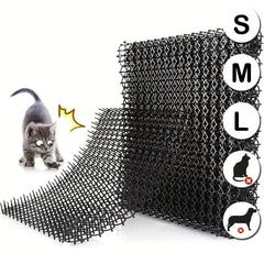 Cat Repellent Mat 4-Pack Durable Scat Mats for Dogs Keep Cats Out of Yard