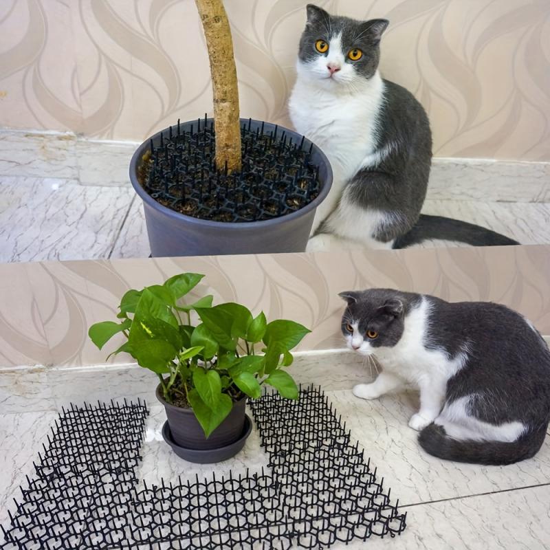 12pcs Anti-Scratching Mats for Cats - Keep Your Outdoor Spaces Cat-Free