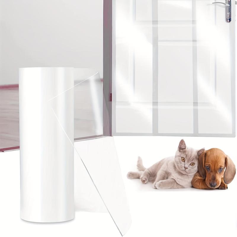 Dog Scratch Door Protector - Anti Dog Scratch Guard - Clear