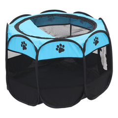 Foldable Pet Playpen Indoor for Dogs Cats Rabbits