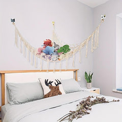 Woven Cat Hammock for Corner Storage Net Holder