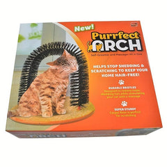 Cat Scratcher Self Grooming Brush Pet Tickling Toy