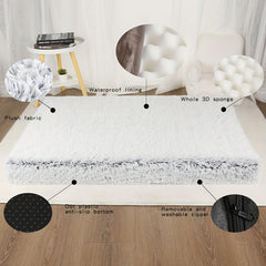 Calming Orthopedic Pet Bed for Small Medium Large Dogs Cats Soft Dog