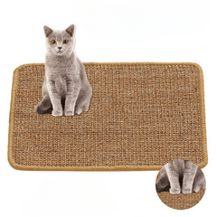 Sisal Cat Scratcher Mat Durable Scratching Pad & Claw Protection