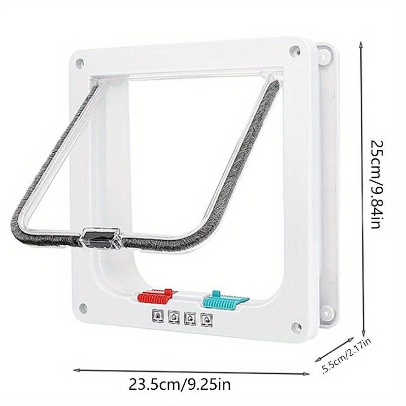 Pet Door Two way Entrance And Exit Hole Household Pet Small Door Acrylic Board