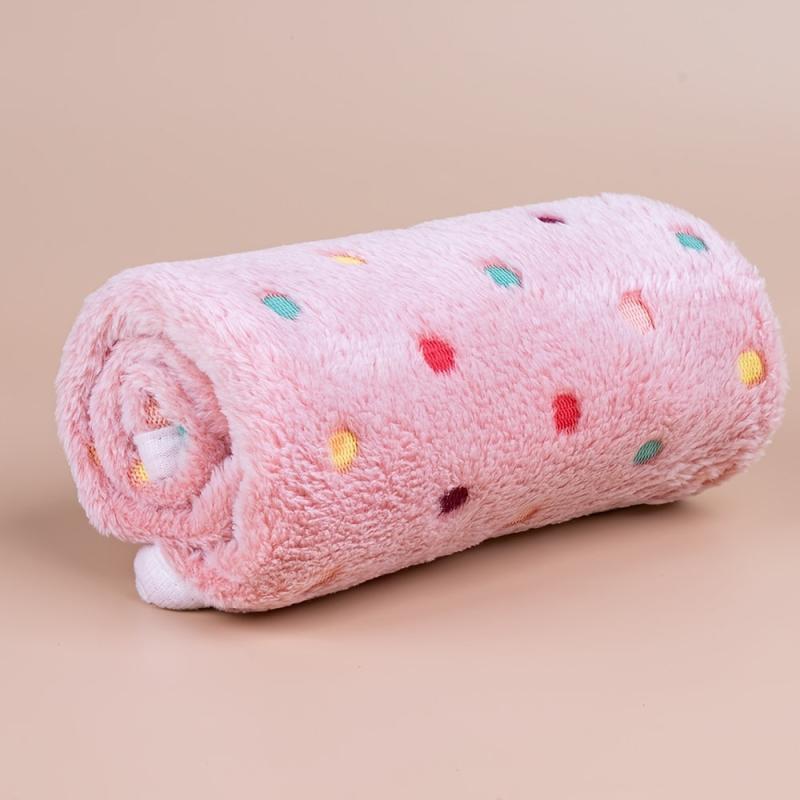 Soft Fleece Pet Blanket for Cats and Dogs - Cozy and Warm Blanket for Snuggling
