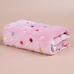Soft Fleece Pet Blanket for Cats and Dogs - Cozy and Warm Blanket for Snuggling