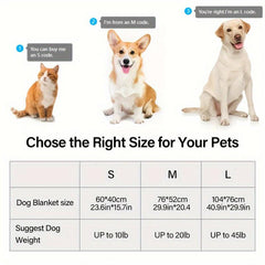 Soft Pet Mat Blanket Winter Warm Dog Bed Pad