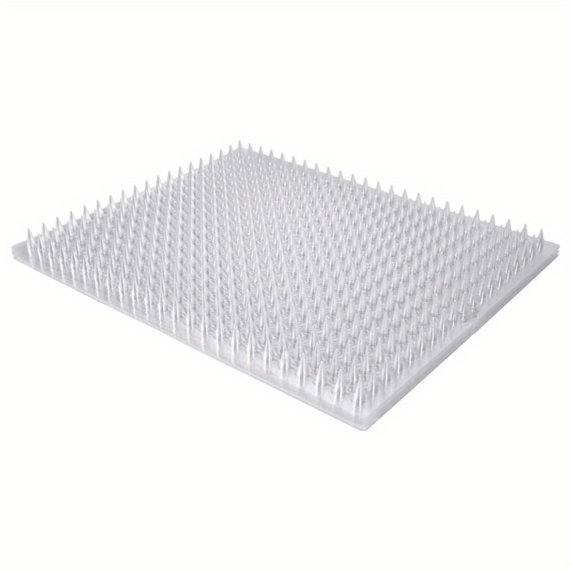 8pcs Plastic Cat Repellent Mat Anti Cat Scratch Mat Indoor Outdoor
