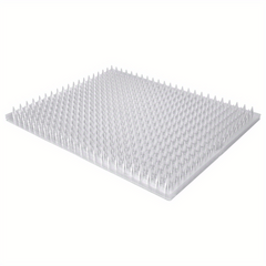8pcs Plastic Cat Repellent Mat Anti Cat Scratch Mat Indoor Outdoor