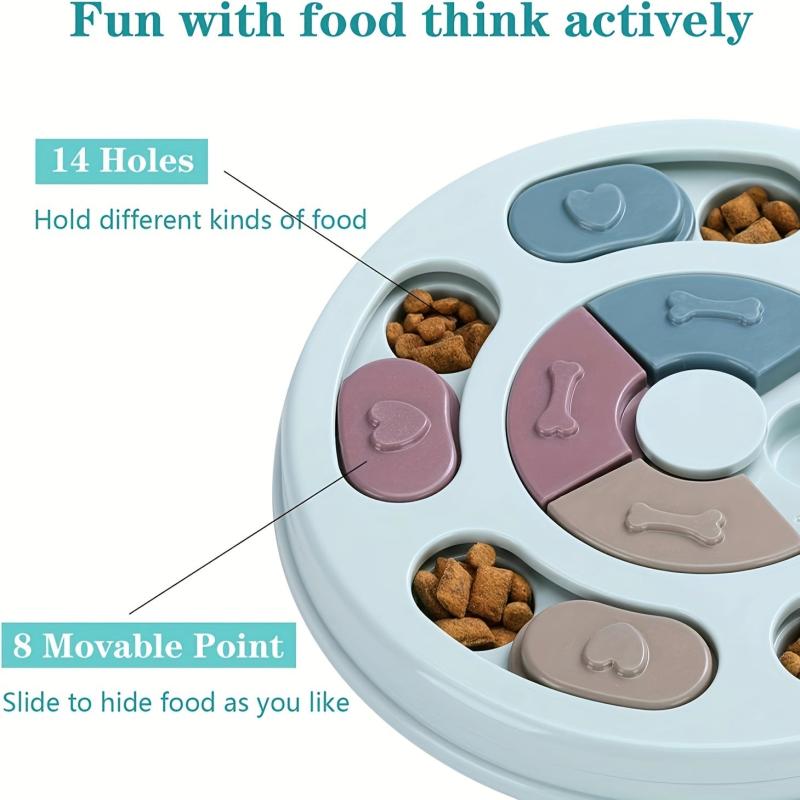 Interactive Dog Puzzle Toy for Training Treat Dispensing
