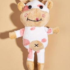 Cow Pet Chew Toy Stuffed Animal Plush Toy for Dogs