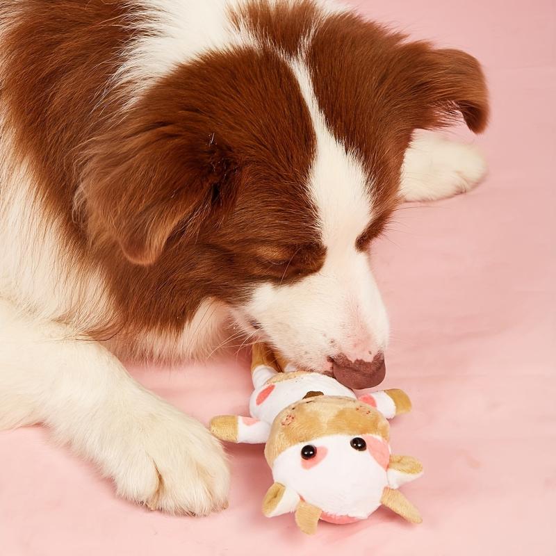 Cow Pet Chew Toy Stuffed Animal Plush Toy for Dogs