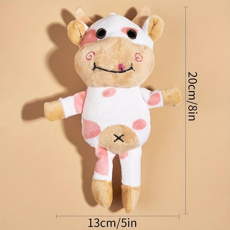 Cow Pet Chew Toy Stuffed Animal Plush Toy for Dogs
