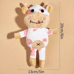 Cow Pet Chew Toy Stuffed Animal Plush Toy for Dogs