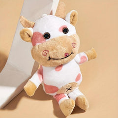 Cow Pet Chew Toy Stuffed Animal Plush Toy for Dogs