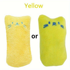 Fluffy Stuffed Kitten Teething Toy Plush Cat Chew Toy