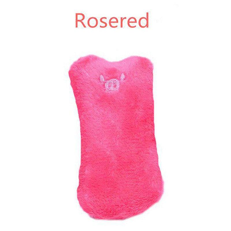 Fluffy Stuffed Kitten Teething Toy Plush Cat Chew Toy