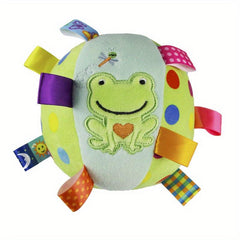 Plush Football Pet Toy w/ Straps Dog Chewing Ball Toy