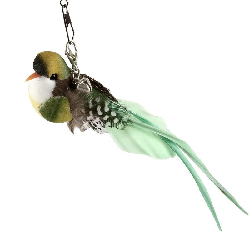 Interactive Cat Toy with Suction Cup and Bell