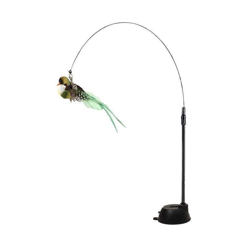 Interactive Cat Toy with Suction Cup and Bell