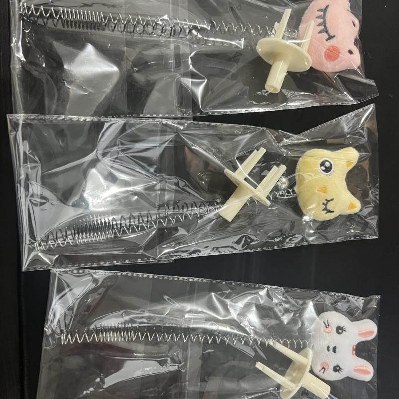Interactive Cat Teaser Toy with Plush Animal & Ring Spring