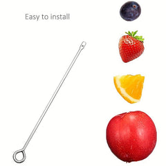 Stainless Steel Bird Skewer for Parrots and Cockatoos