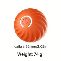 Durable Dog Chew Ball Toy - Interactive Pet Grinding Teeth Toy