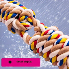 Interactive Pet Rope Chew Toy for Dogs
