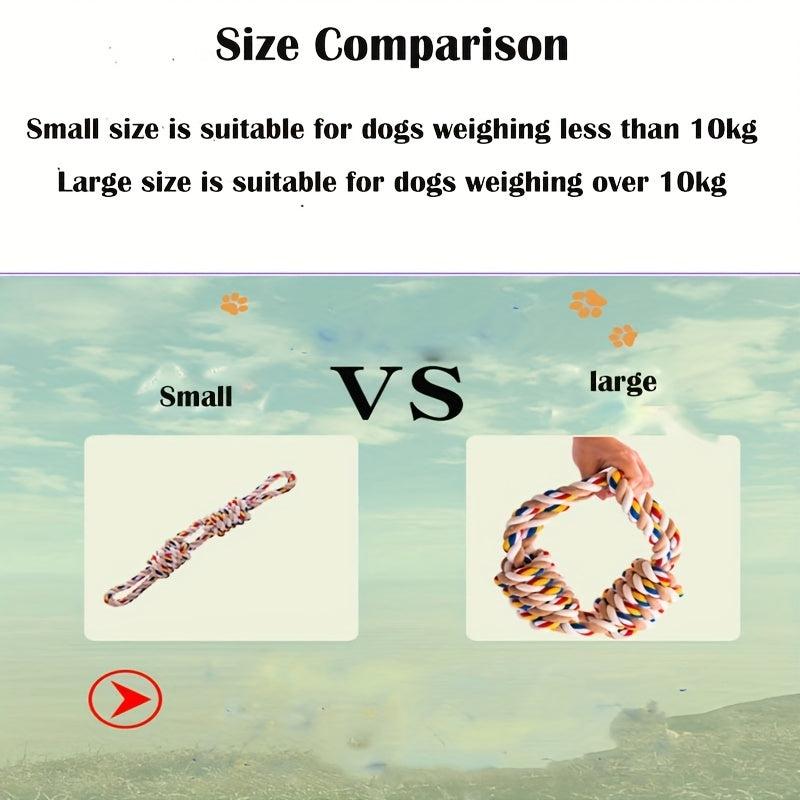Interactive Pet Rope Chew Toy for Dogs
