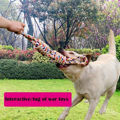 Interactive Pet Rope Chew Toy for Dogs