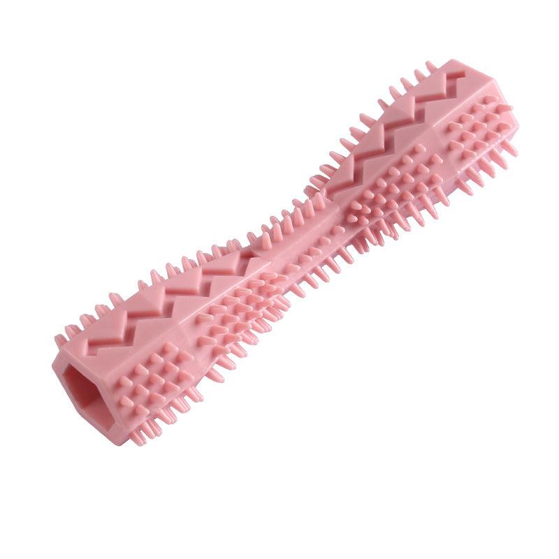 Durable Dog Toothbrush Toy for Interactive Cleaning & Chewing