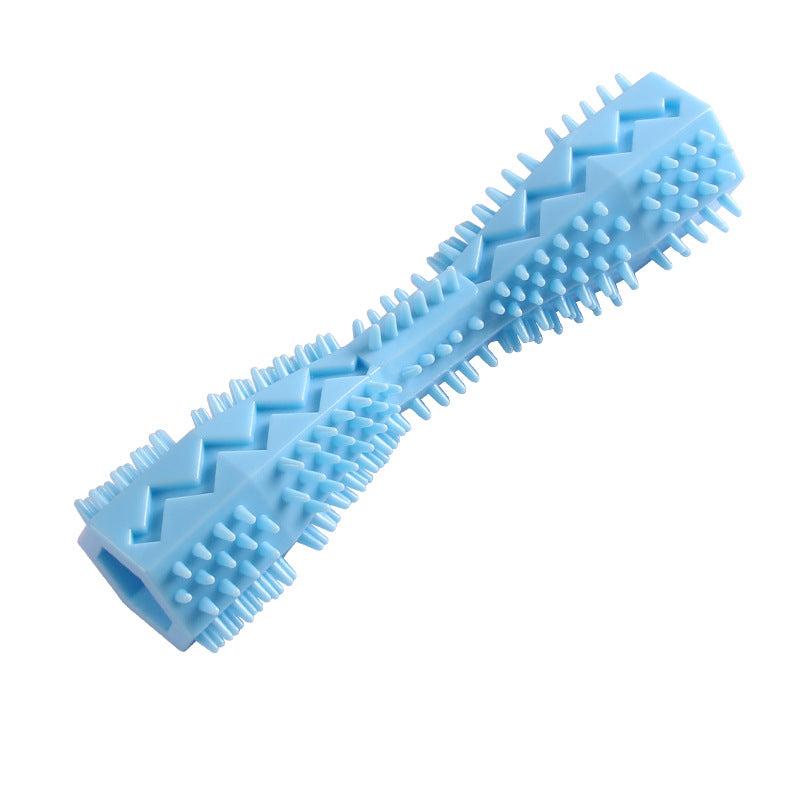 Durable Dog Toothbrush Toy for Interactive Cleaning & Chewing