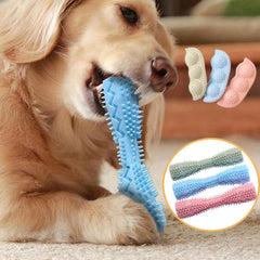 Durable Dog Toothbrush Toy for Interactive Cleaning & Chewing