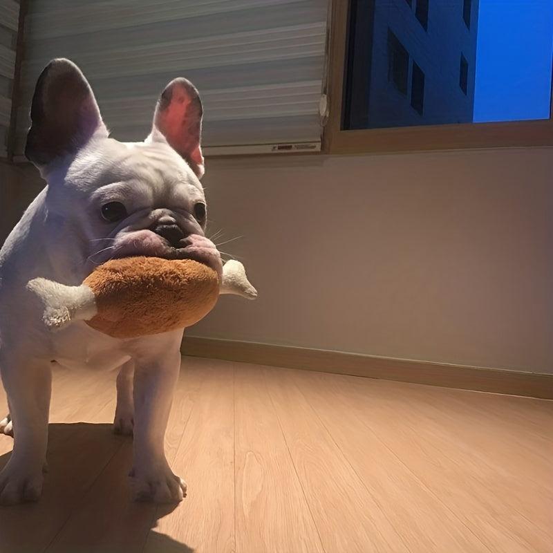 Chicken Leg Pet Squeaky Plush Toy for Dog Chew Toy