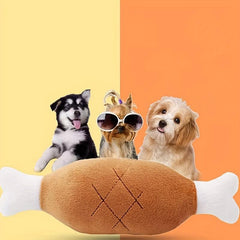 Chicken Leg Pet Squeaky Plush Toy for Dog Chew Toy