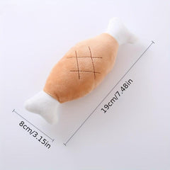 Chicken Leg Pet Squeaky Plush Toy for Dog Chew Toy