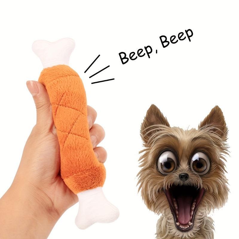 Chicken Leg Pet Squeaky Plush Toy for Dog Chew Toy