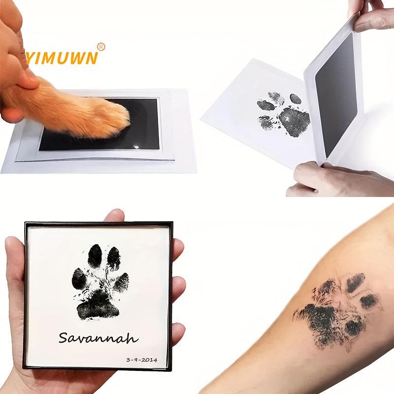 Touchless Ink Pad for Footprints, Handprints & Pet Prints