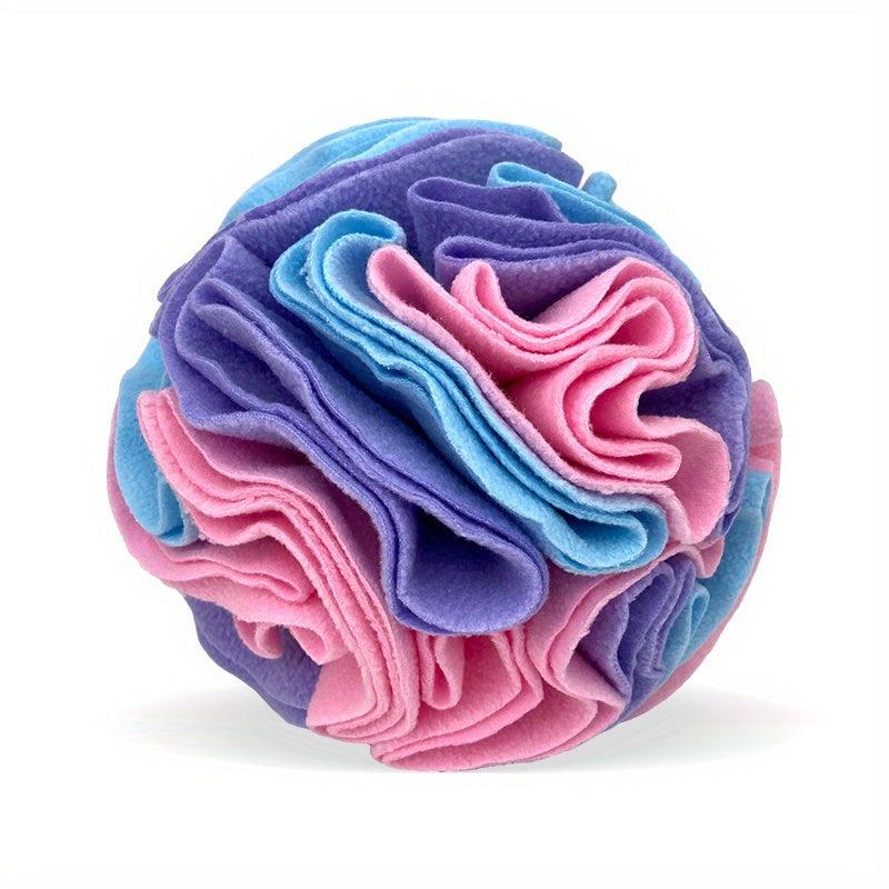 Interactive Sniffing Ball Toy for Dogs | Food Leaking Chew Squeaky Toy